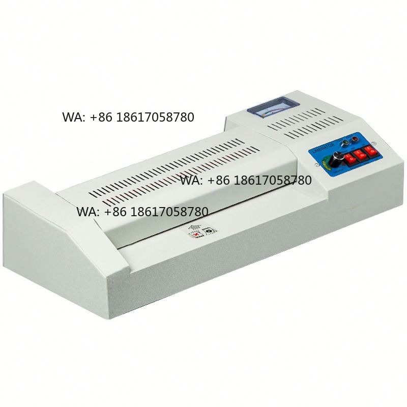 Document Laminator Pouch - Máquina Laminadora Elétrica A4, Seladora Profissional