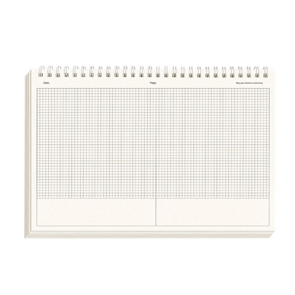 Graph Paper Pad - Caderno Espiral de Papel Grosso Simples