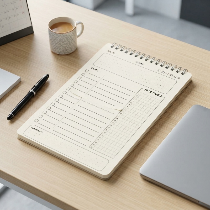 Office Stationery Supply List - 1 unidade de Caderno Espiral A5