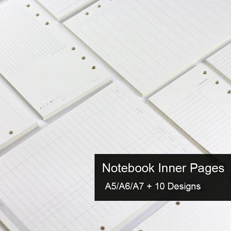 Notebook Dotted A5 - 45 folhas a5 a6a7 folha solta