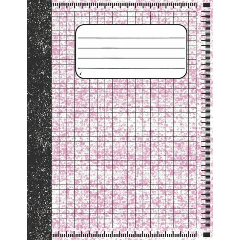 Graph Paper Pad - Caderno de Composição com Papel Quadriculado: