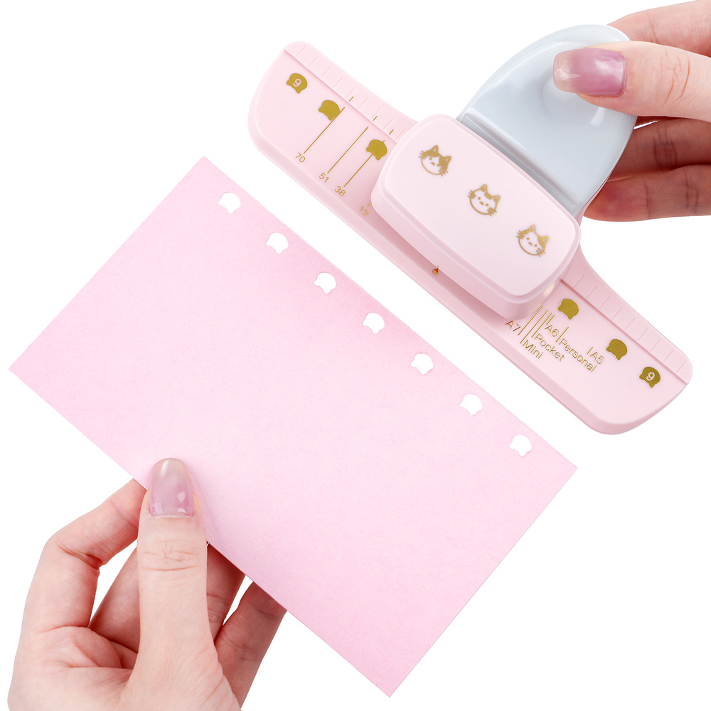 Paper Punch 3 Hole - Furador de 3 furos com design