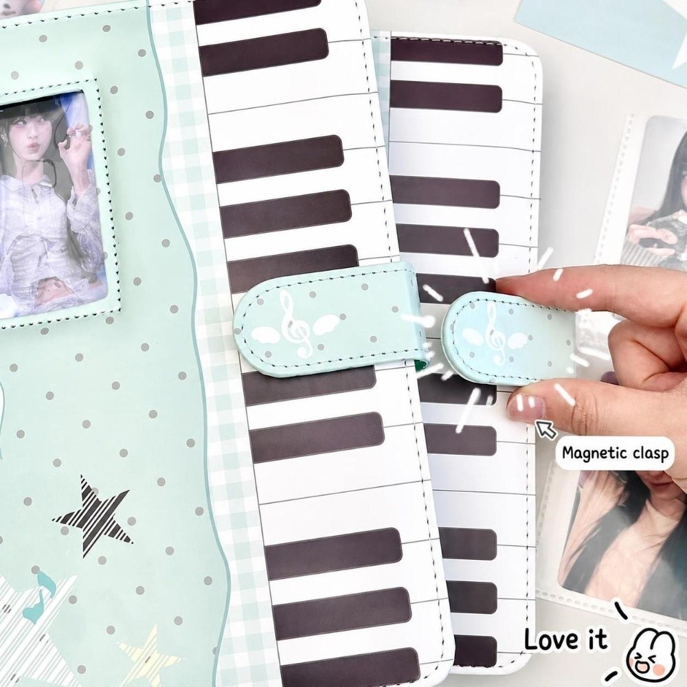 Notebook Dotted A5 - Caderno Fofinho com Bolinhas Estilo Piano,