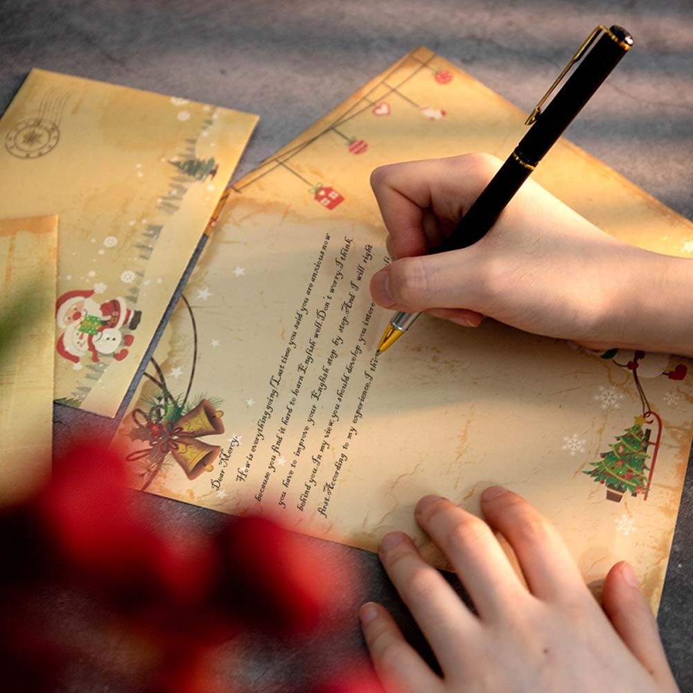 Kit DIY de 6 Peças: Cartões de - Letter Envelope Kraft avaliação e preço