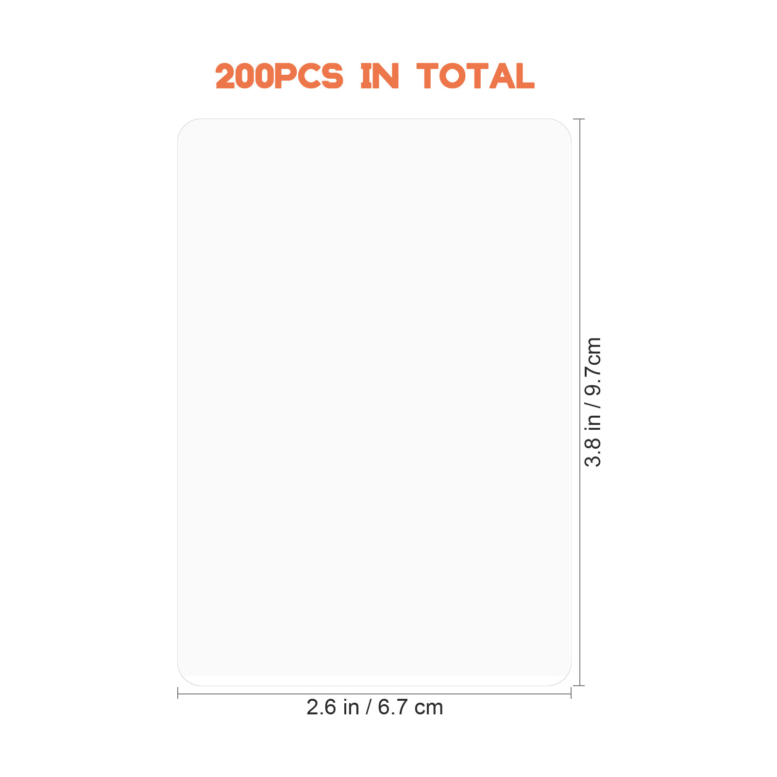 200 Unidades de Folhas de Lami - Document Laminator Pouch avaliação e preço