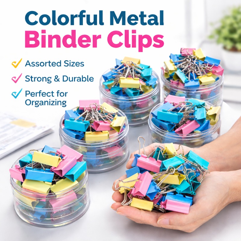 Conjunto de 40 Clips de Metal  - Supply Of Office Stationery avaliação e preço