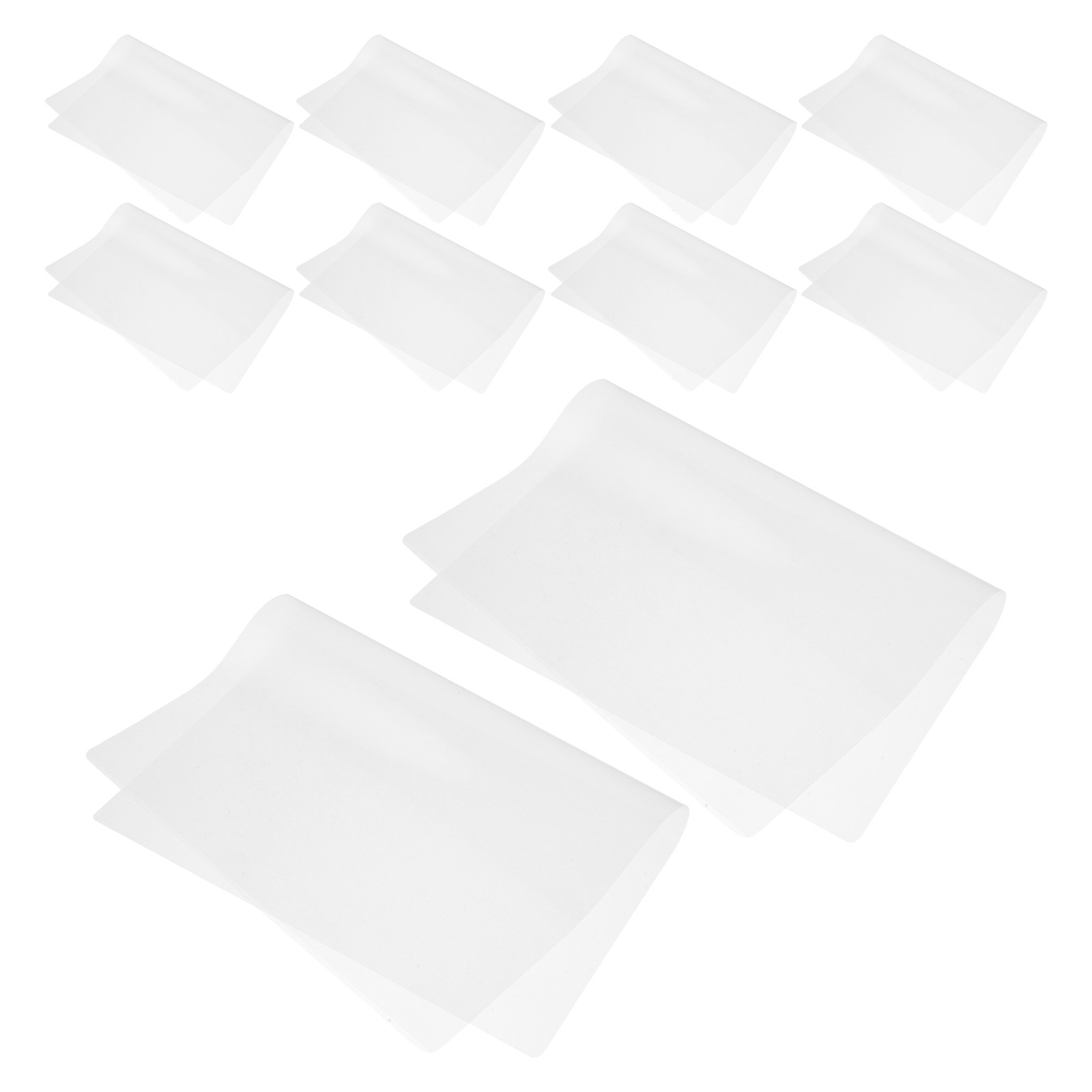 100 Folhas de Sacos de Laminaç - Document Laminator Pouch avaliação e preço