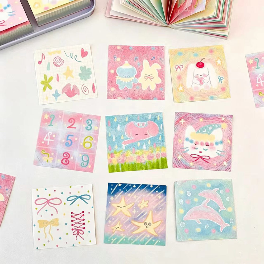 120 Folhas de Mini Caderno de  - Graph Paper Pad avaliação e preço