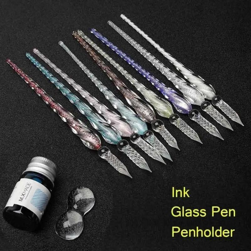 Conjunto de Canetas de Cristal - Fountain Pen Ink avaliação e preço