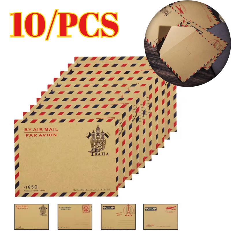 10 unidades de papel kraft dur - Letter Envelope Kraft avaliação e preço