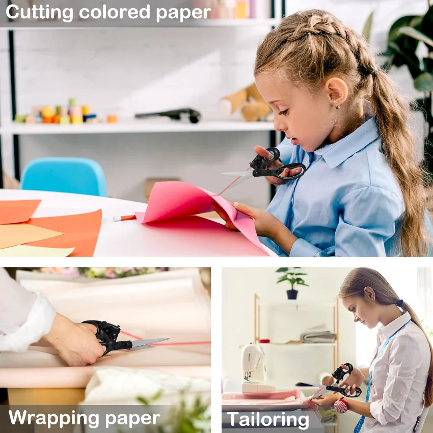Tesoura Profissional com Guia  - Scissors Stainless Craft avaliação e preço