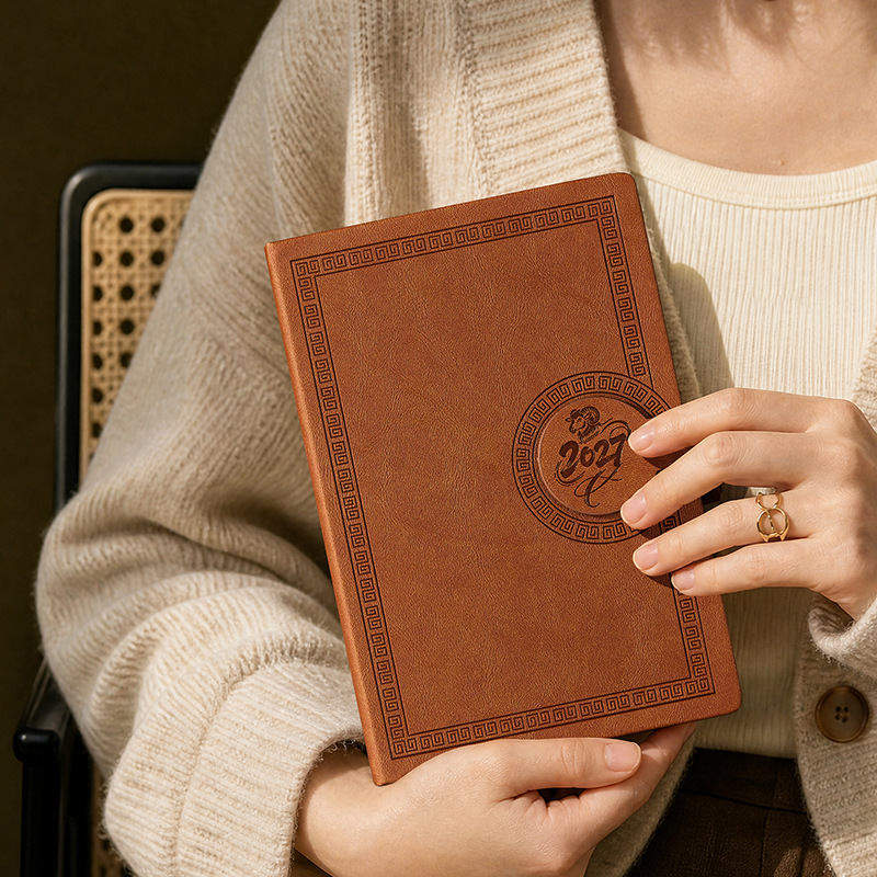 Agenda Diária Premium de Couro - Journal Leather Hardcover avaliação e preço