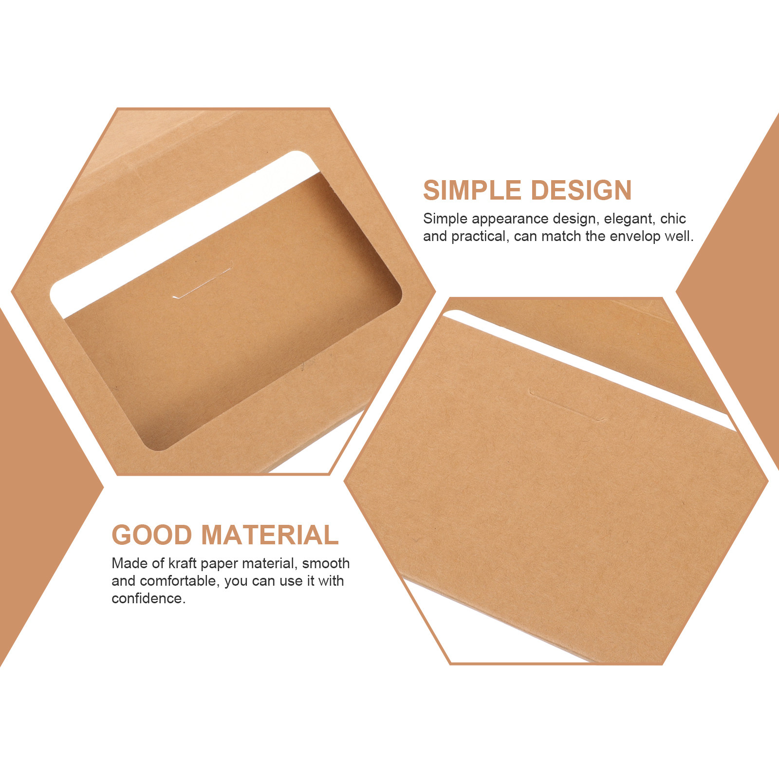 10 caixas para guardar cartões - Letter Envelope Kraft avaliação e preço