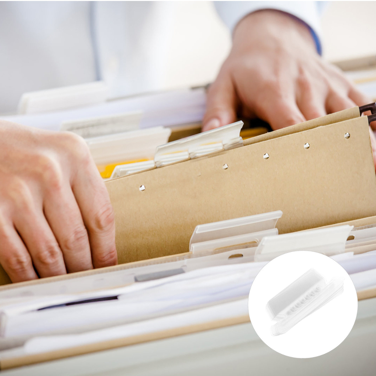 Pacote com 100 divisórias para - File Folder Hanging avaliação e preço