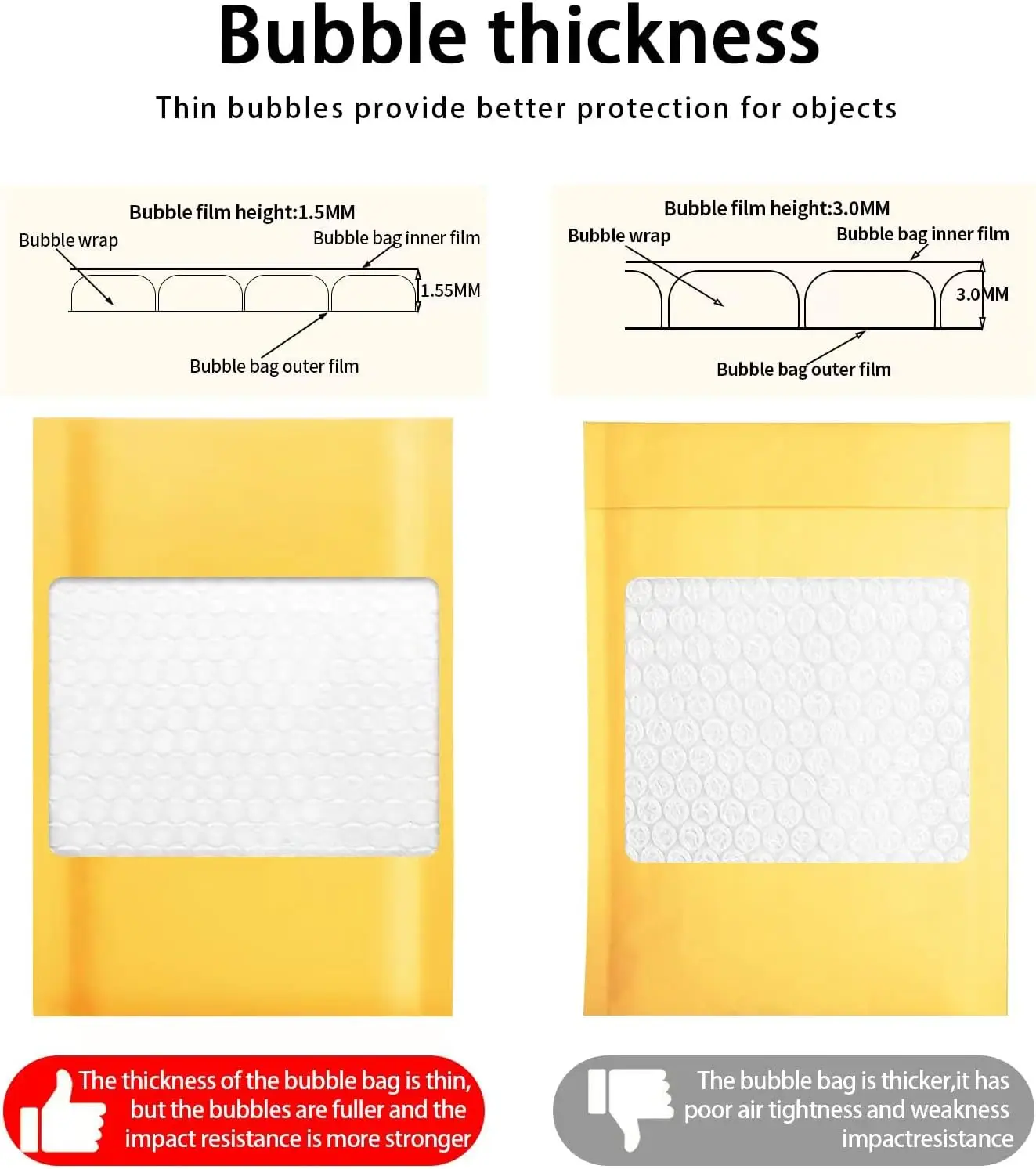 100 pçs envelope bolha envio p - Letter Envelope Kraft avaliação e preço