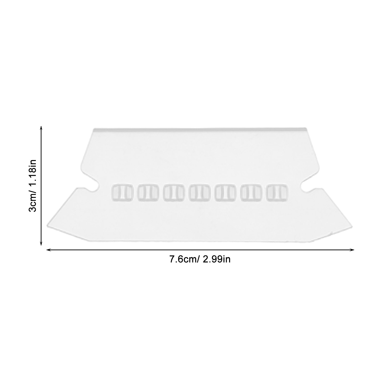 100 Peças de Etiquetas Transpa - File Folder Hanging avaliação e preço