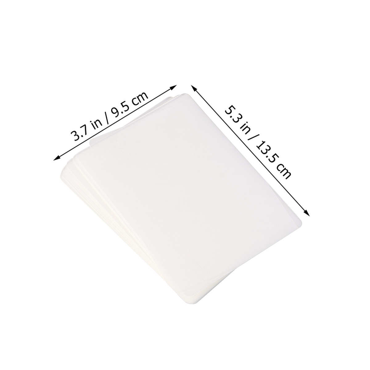 Pacote com 200 sacos de lamina - Document Laminator Pouch avaliação e preço
