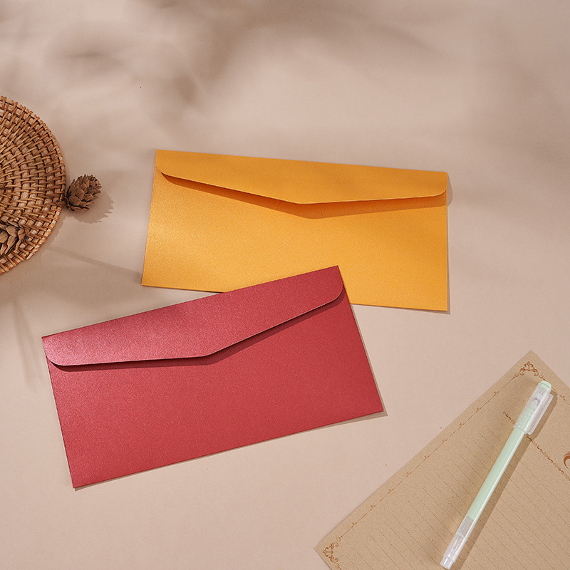 20 pçs/lote 22x11cm envelope d - Letter Envelope Kraft avaliação e preço