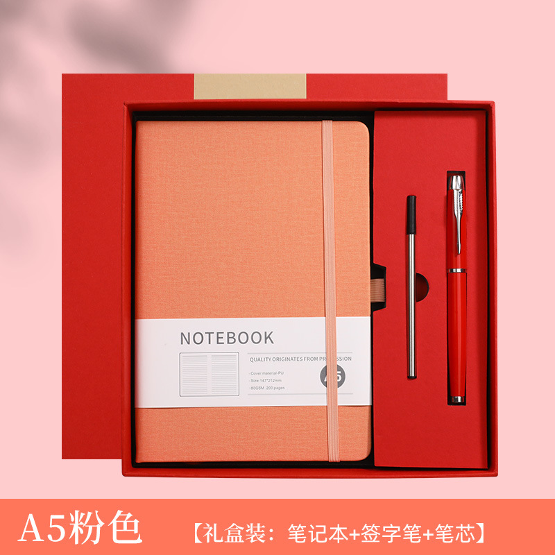Conjunto de presente com cader - Journal Leather Hardcover avaliação e preço