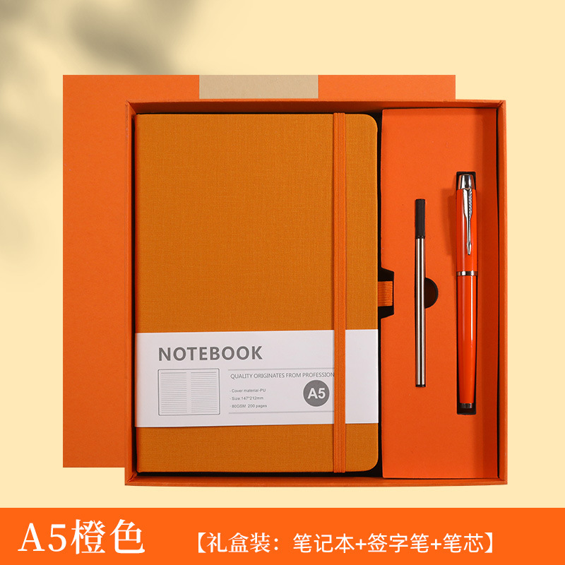 Conjunto de presente com cader - Journal Leather Hardcover avaliação e preço